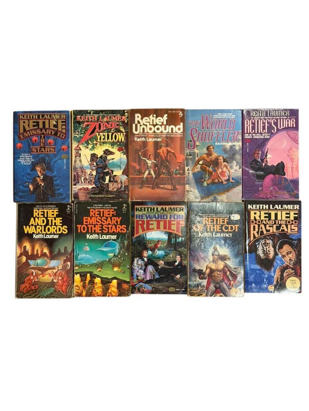 10 Keith Laumer Retief vintage mass market paperback books